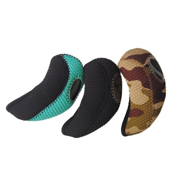 10PCS / Set 15X7 Neoprene Waterproof and Wear-resistant Golf Club Headgear (Black) - Image 2