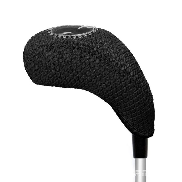 10PCS / Set 15X7 Neoprene Waterproof and Wear-resistant Golf Club Headgear (Black) - Image 6