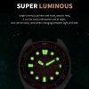 FOXBOX FB0025 Alloy Calendar Watch Luminous Waterproof Rotatable Quartz Watch (Green) - Image 4