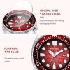 FOXBOX FB0025 Alloy Calendar Watch Luminous Waterproof Rotatable Quartz Watch (Green) - Image 6