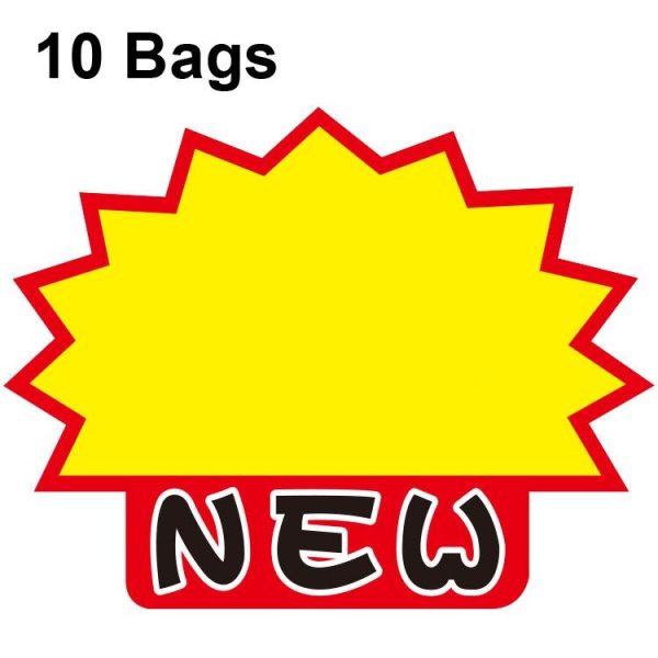 WM-003 10bags 25x19cm Explosion Sticker Product Price Tag Supermarket Price Label