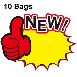 WM-005 10bags 25x19cm Explosion Sticker Product Price Tag Supermarket Price Label