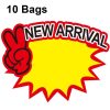 WM-008 10bags 25x19cm Explosion Sticker Product Price Tag Supermarket Price Label