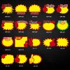 WM-008 10bags 25x19cm Explosion Sticker Product Price Tag Supermarket Price Label - Image 2