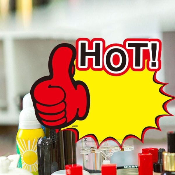 WM-008 10bags 25x19cm Explosion Sticker Product Price Tag Supermarket Price Label - Image 5