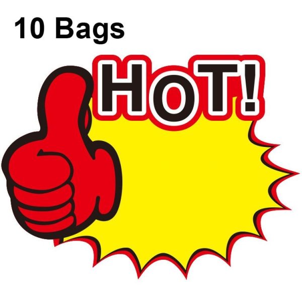 WM206 10bags 21x15cm Explosion Sticker Product Price Tag Supermarket Price Label
