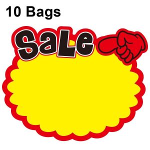 WM210 10bags 21x15cm Explosion Sticker Product Price Tag Supermarket Price Label