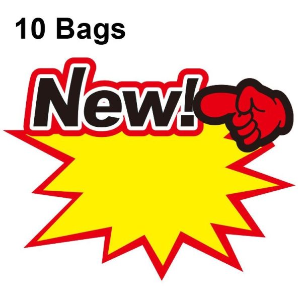 WM-109 10bags 18x14cm Explosion Sticker Product Price Tag Supermarket Price Label