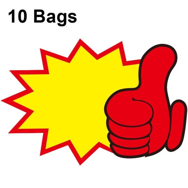 XD-022 10bags 18x14cm Explosion Sticker Product Price Tag Supermarket Price Label