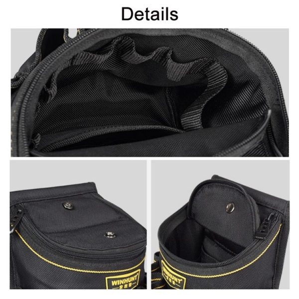 WINHUNT Thickened Canvas Multifunctional Hardware Tool Bag, Model: WH008 - Image 3