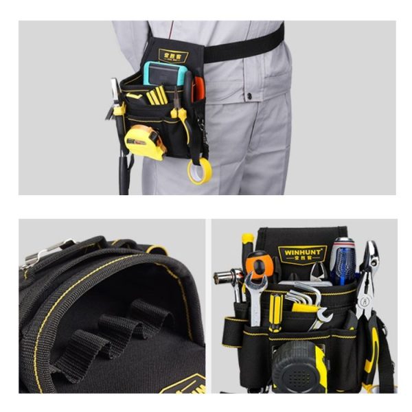 WINHUNT Thickened Canvas Multifunctional Hardware Tool Bag, Model: WH008 - Image 4