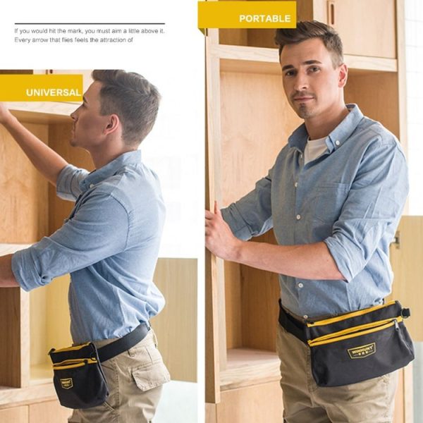 WINHUNT WH017 Multi-purpose Electrician Repair Tool Storage Belt Pouch (26.5x17.5cm) - Image 6