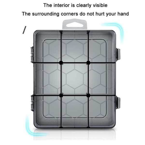 Multi-Compartment Sorted Electronic Parts Organiser, Specifications: 9 Grid - Image 3