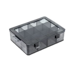 Multi-Compartment Sorted Electronic Parts Organiser, Specifications: 12 Grid