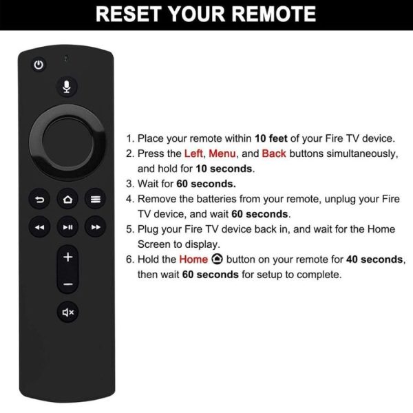 Amazon Fire TV Stick L5B83H Bluetooth Voice Remote Control - Image 5