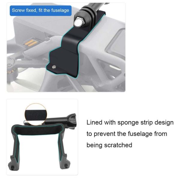 DJI Avata CQT Upper Expansion Adapter Sports Camera Bracket (913356) - Image 5