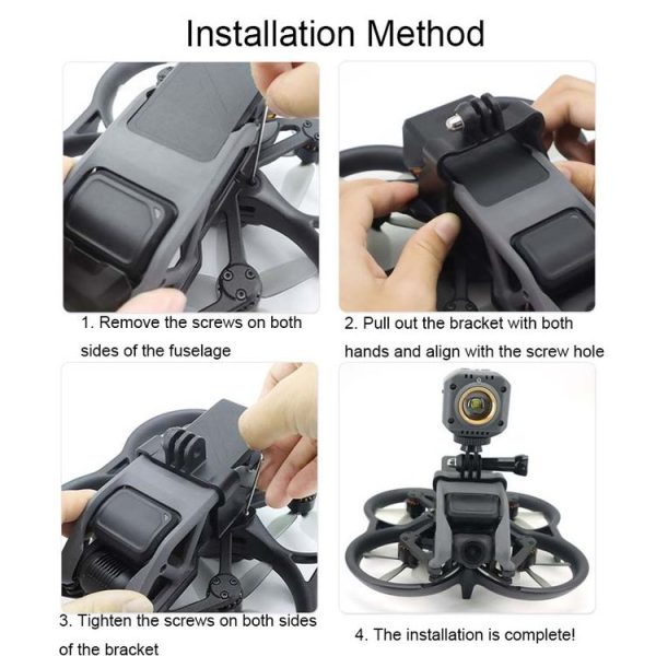 DJI Avata CQT Upper Expansion Adapter Sports Camera Bracket (913356) - Image 6