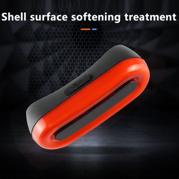 Helmet Blaster Warning Light Bicycle LED Rechargeable Tail Light (Black) - Image 4