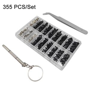 355 PCS / Set+Tweeter+Screwdriver M2 / M3 / M2.5 Laptop Universal Screw Set