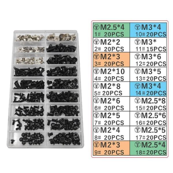 355 PCS / Set+Tweeter+Screwdriver M2 / M3 / M2.5 Laptop Universal Screw Set - Image 6