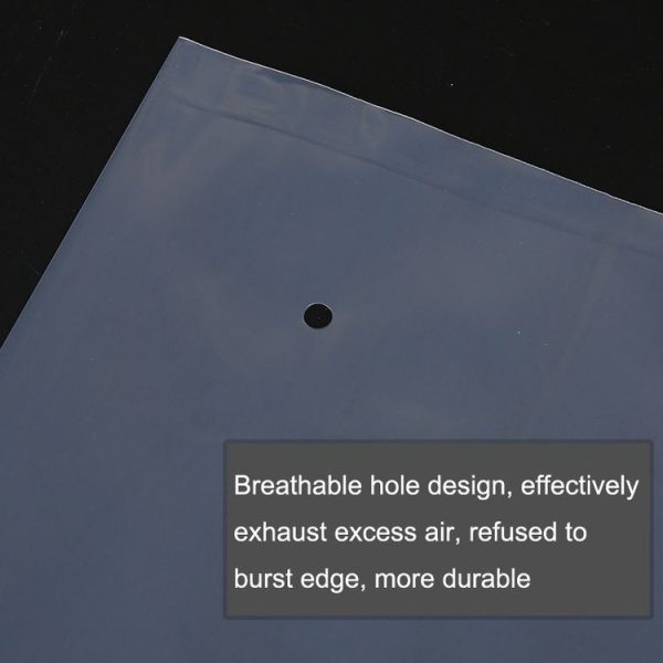 100 PCS / Set PE Clothing Packaging Bag Transparent Self-Stick Bag Jewelry Plastic Sealed Bag, Size:, Specification: 20x25cm - Image 5