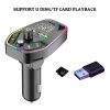 Q9 Car Bluetooth MP3 With TYPE-C Port PD Charging FM Transmitter - Image 3