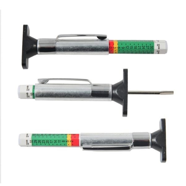 0-25mm Car Tyre Tread Depth Gauge, Color: Monochrome - Image 4