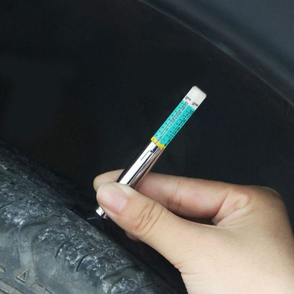 0-25mm Car Tyre Tread Depth Gauge, Color: Monochrome - Image 5