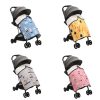 BB1021 Stroller Padded Thickened Windproof Blanket Waterproof Portable Warm Baby Blanket (Panda) - Image 2