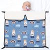 BB1021 Stroller Padded Thickened Windproof Blanket Waterproof Portable Warm Baby Blanket (Panda) - Image 7