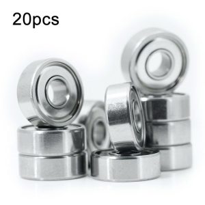 605zz 20pcs Miniature Bearings Silent Deep Groove Ball Bearings