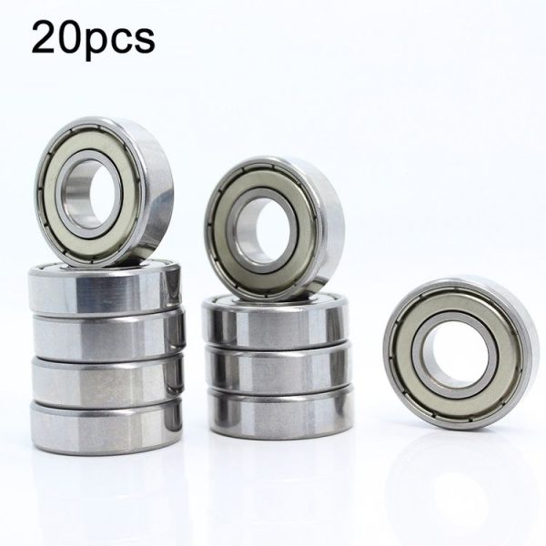 6001zz 20pcs Miniature Bearings Silent Deep Groove Ball Bearings