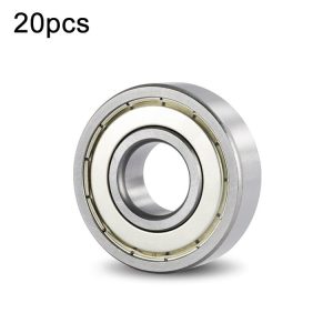 6002zz 20pcs Miniature Bearings Silent Deep Groove Ball Bearings
