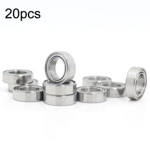 MR106ZZ 20pcs 6x10x3mm Miniature Deep Groove Ball Bearing, Style: Low Speed