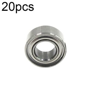 20pcs 5x10x4mm Miniature Silent Bearings For High-Speed Gear Machinery And Equipment (MR105ZZ)