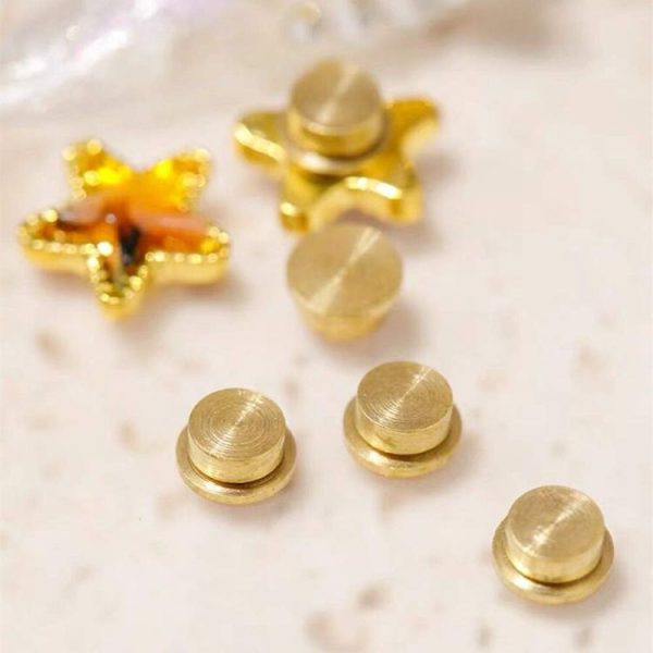 20pcs Metal Rotatable Bearing For DIY Crystal Jewelry Nail Art Decorations 3.7x3.5x2.2mm - Image 4