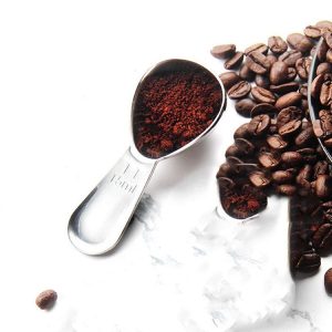YG-MC12 304 Thickened Stainless Steel Coffee Spoon Scales Scaling Spoon, Specification: Small