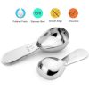 YG-MC12 304 Thickened Stainless Steel Coffee Spoon Scales Scaling Spoon, Specification: Large - Image 6