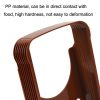 Home Baking Tool Bread Loaf Toast Kitchen Slicer Cutter (Brown) - Image 4