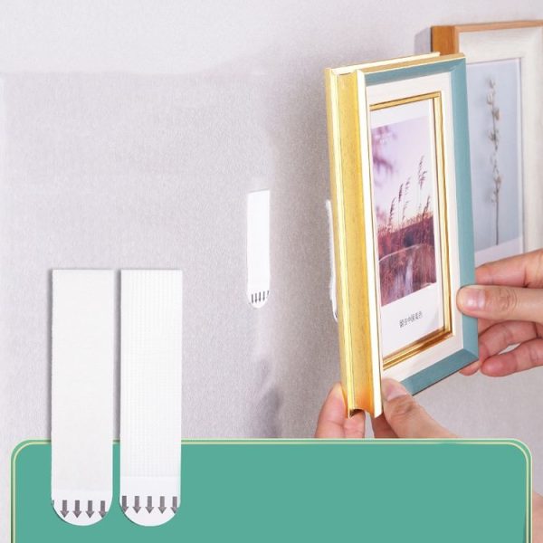 Picture Hanging Strips Hook and Loop Tape Picture Hanger 9.5x2cm - Image 5