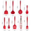 2pcs Non-stick High Temperature Resistant Silicone Cookware, Style: Spaghetti Claw (Red) - Image 4