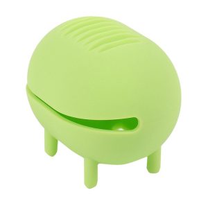 Beauty Makeup Egg Storage Breath Portable Silicone Makeup Products Air Cushion Powder Puff Box (Green)
