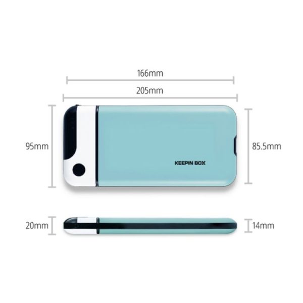 Self-Discipline Phone Timer Lock Box Can Receive Phone Calls, Color: Blue Without Backlight - Image 3
