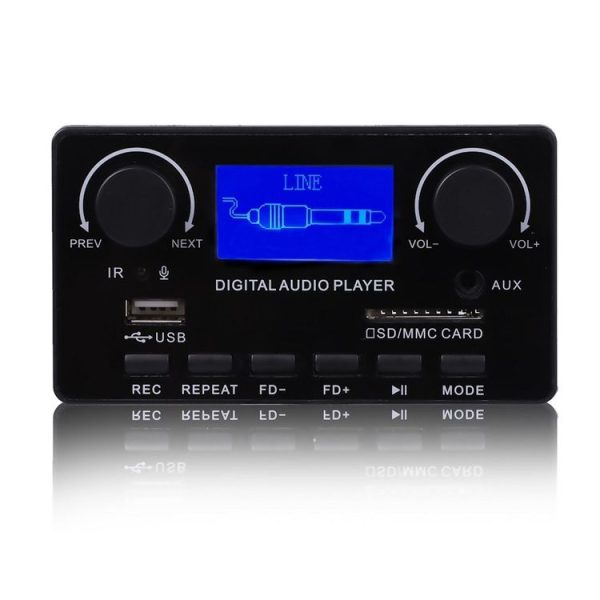 D008BT Speaker Motherboard LCD Bluetooth Decoder Board U Disk Playback Amplifier Board - Image 2
