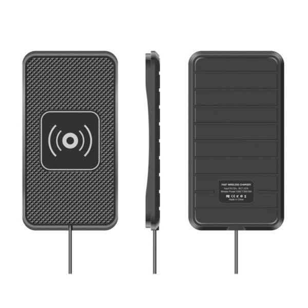 C3 15W Car QI Wireless Charger Launch Pad Anti-slip Mat (Type-C Interface) - Image 2