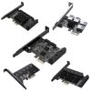 PCIE X1 To 10 Ports SATA3.0 Rotary Card Computer Desktop Solid State Hard Disk - Image 2