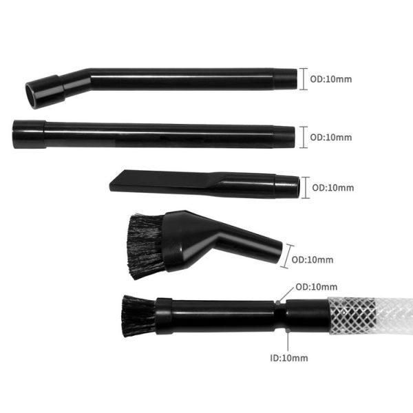 8 In 1 Universal Vacuum Cleaner Accessories Multi-Function Small Suction Head Cleaning Brush - Image 3