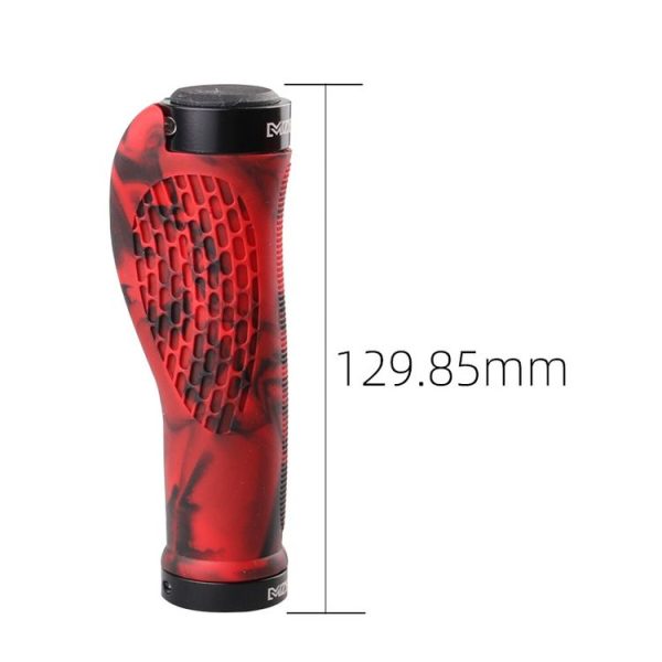 MZYRH 1pair Mountain Bike Bicycle Handlebar Grips Protective Covers (White and Blue) - Image 3