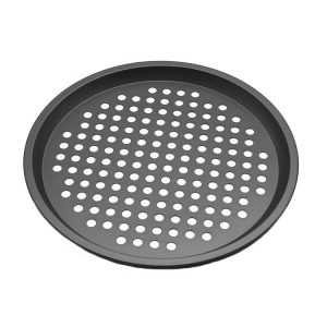 BM1076 Round Pizza Pie Nonstick Baking Pan with Perforated Bottom Baking Mold (12 inches)