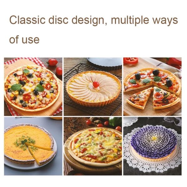 BM1076 Round Pizza Pie Nonstick Baking Pan with Perforated Bottom Baking Mold (12 inches) - Image 5